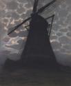 Piet Mondrian, Windmühle am Abend