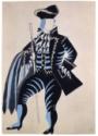 Pablo Picasso, Kostümentwurf für Ballett Der Dreispitz (Le Tricorne) von Manuel de Falla