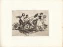 Franciscode Goya, Los Desastres de la Guerra (Die Schrecken des Krieges), Blatt 2.. Con razon ó sin ella (Zu Recht oder zu Unrecht)