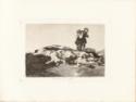 Franciscode Goya, Los Desastres de la Guerra (Die Schrecken des Krieges), Blatt 18. Enterrar y callar (Einscharren und schweigen)