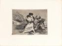 Franciscode Goya, Los Desastres de la Guerra (Die Schrecken des Krieges), Blatt 9. No quieren (Sie wollen nicht)