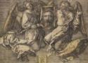 Albrecht Dürer, Das Schweißtuch, von zwei Engeln gehalten