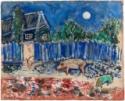 Marc Chagall, Bauernhof-Ecke