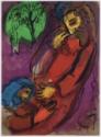 Marc Chagall, David und Absalom (Dessins pour la Bible)
