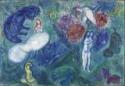 Marc Chagall, Chagall, Marc (1887-1985), Le Paradis, Öl auf Leinwand, Moderne, 1961, Russland, Musée Marc Chagall, Nice,  VG-Bild-Kunst Bonn.