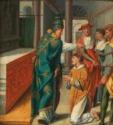 Bartholomäus Bruyn, Der heilige Cyriacus verweigert den Götzendienst (Cyriacus-Altar aus St. Kunibert in Köln)