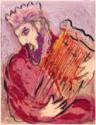 Marc Chagall, David à la Harpe