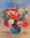 Pierre Auguste Renoir, Blumenstrauß im Tonkrug