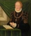 Lucas Cranach der Jüngere, Porträt von Anna von Dänemark (1532-1585), Kurfürstin von Sachsen