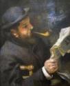 Pierre Auguste Renoir, Claude Monet lisant