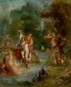 Eugène Delacroix, Vier Jahreszeiten, Sommer: Diana von Aktäon überrascht