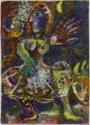 Marc Chagall, Femme aux mains rouges et vertes