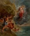 Eugène Delacroix, Vier Jahreszeiten, Winter: Juno bittet Aeolus, die Flotte von Aeneas zu zerstören