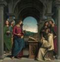Perugino, Das Wunder des heiligen Bernard