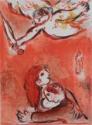 Marc Chagall, Le visage d'Israel (Das Gesicht Israels) Aus: Dessins pour la Bible