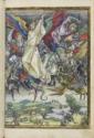 Albrecht Dürer, Der Kampf Michaels mit dem Drachen. Aus der Apokalypse (Offenbarung des Johannes)