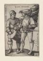Hans Sebald Beham, Fähnrich und Trommler im Bauernkrieg von 1525