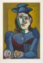 Pablo Picasso, Buste de Femme au Chapeau Bleu (Dora Maar)