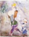 Marc Chagall, Violine spielender Clown