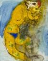 Marc Chagall, Gelbes Monster. Kostümentwurf zum Ballett Der Feuervogel von I. Strawinski