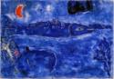 Marc Chagall, Bühnenbildentwurf zum Ballett Daphnis et Chloé von M. Ravel