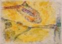 Marc Chagall, Bühnenbildentwurf zum Ballett Daphnis et Chloé von M. Ravel