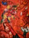 Marc Chagall, Der rote Zirkus. (Le cirque rouge)