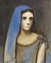 Pablo Picasso, Buste de femme au voile bleu