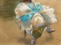 Edgar Degas, Danseuse rattachant son chausson