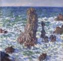 Claude Monet, Les Pyramides de Port-Coton, effet de soleil