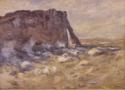 Claude Monet, Porte d'Aval bei stürmischem Wetter