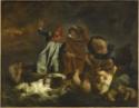 Eugène Delacroix, Dante und Virgil in der Hölle. Die Dante-Barke