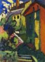 Wassily Wassiljewitsch Kandinsky, Treppe zum Schloss (Murnau)