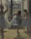 Edgar Degas, Danseuses dans une salle d'exercice (Trois Danseuses)