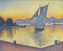 Paul Signac, Der Hafen bei Sonnenuntergang, Opus 236 (Saint-Tropez)