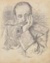 Ilja Jefimowitsch Repin, Porträt des Komponisten César Cui (1835-1918)