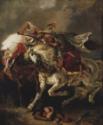 Eugène Delacroix, Der Kampf zwischen dem Giaur und dem Pascha