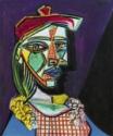 Pablo Picasso, Femme au béret et à la robe quadrillée