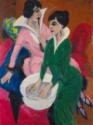 Ernst Ludwig Kirchner, Zwei Frauen mit Waschbecken. Die Schwestern
