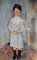 Amedeo Modigliani, Fillette en bleu
