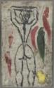 Pablo Picasso, Rückenakt mit erhobenen Armen (Studie für Les Demoiselles d'Avignon)