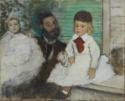 Edgar Degas, Ludovic Lepic und seine Töchter