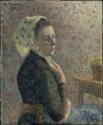 Camille Pissarro, Femme au fichu vert (Frau mit grünem Schal)
